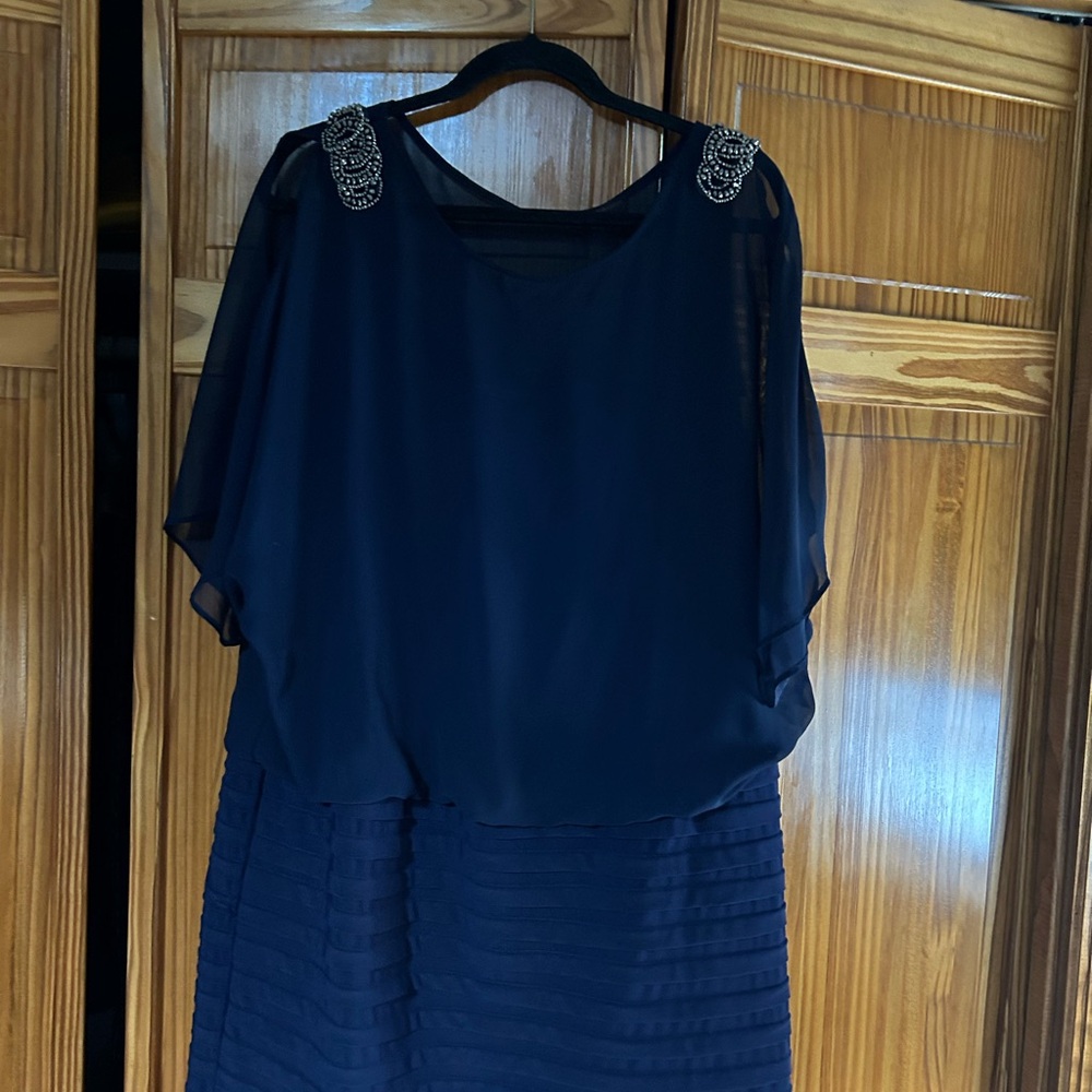 R&M Richards Midnight Blue Dress